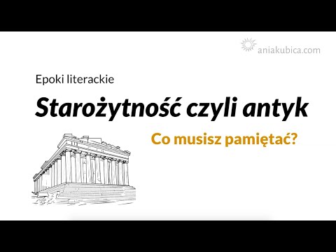 Starożytność czyli antyk (powtórzenie)
