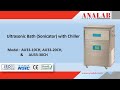 ANALAB Ultrasonic Bath Sonicator With Chiller