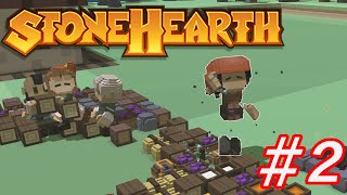 マイクラみたいな世界で開拓生活2【StoneHearth】