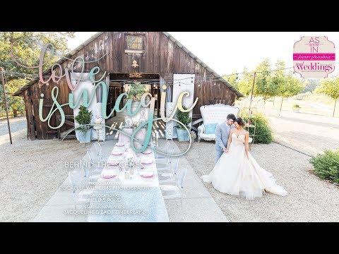 Winters Wedding Inspiration: Love is Magic {Behind-The-Scenes} from Real Weddings Magazine