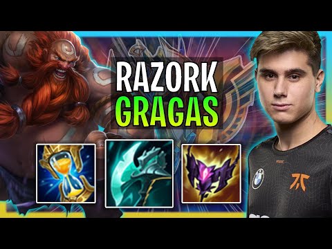 FNC Razork Juega Gragas Jungla vs Karthus! | Season 2023