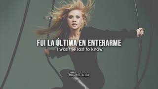 Never Again - Kelly Clarkson [Letra en Español - Inglés]