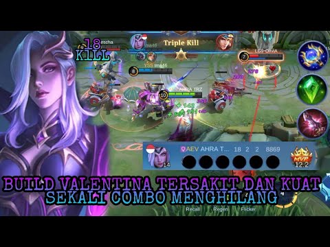 BUILD VALENTINA TERSAKIT & KUAT SEKALI COMBO MENGHILANG - BUILD VALENTINA TERSAKIT 2022 TOP 1 GLOBAL
