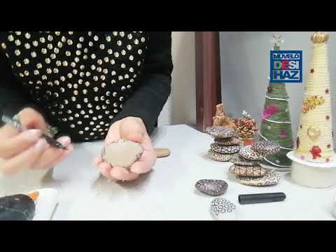 kREatív Műhely - Mécsestartó kavicsból