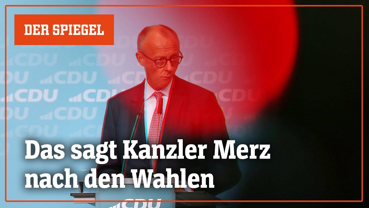 Livestream: Merz-Pressekonferenz nach historischer CDU-Niederlage | DER SPIEGEL