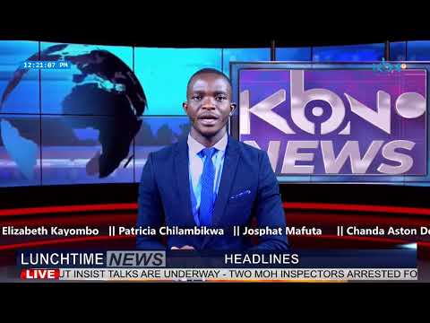LUNCHTIME NEWS WITH ANDREW CHANDA ZULU