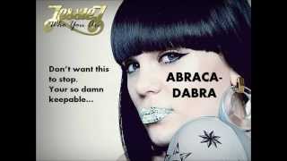 ABRACADABRA - Jessie J - WITH LYRICS.