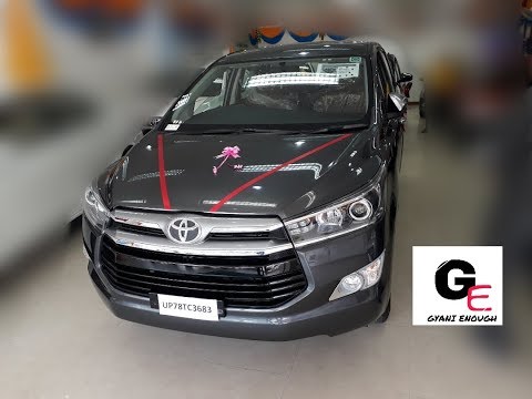toyota innova crysta actual showroom look with interiors/exteriors/real life review!!!! Video