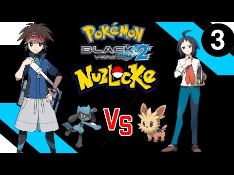 Pokemon Negro 2  NUZLOCKE ep 3 " VS EL CHEREN"