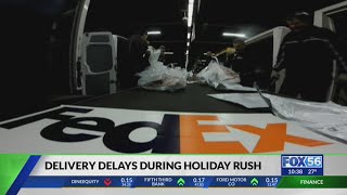 Richmond residents report FedEx delivery delays during busy holiday season