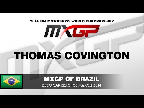 MXGP of Brazil 2014 with Thomas Covington - Motocross
