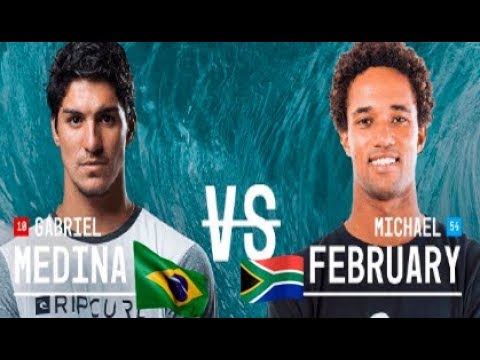 Gabriel medina x Michael February - 3 ROUND BALI -  CORONA PROTECTED 2018