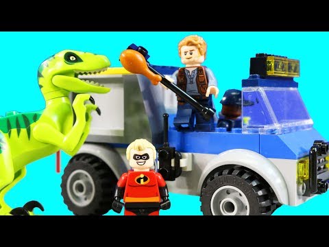 Mr. Incredible & Hulk Rescue From Dinosaur T-Rex