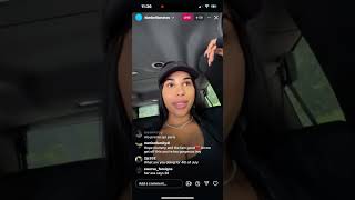Model Kimbella Matos IG Live (7/3/24)