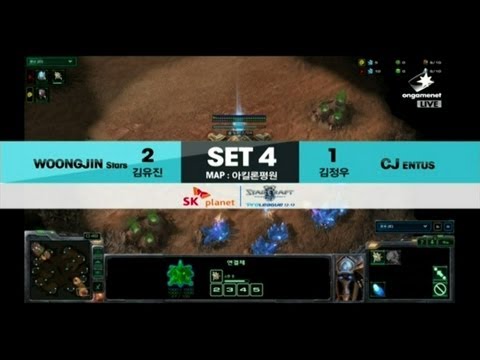 SPL [02.24] sOs(Woongjin) vs effOrt(CJ) 4SET / Akilon Flats - Starcraft 2,esportstv