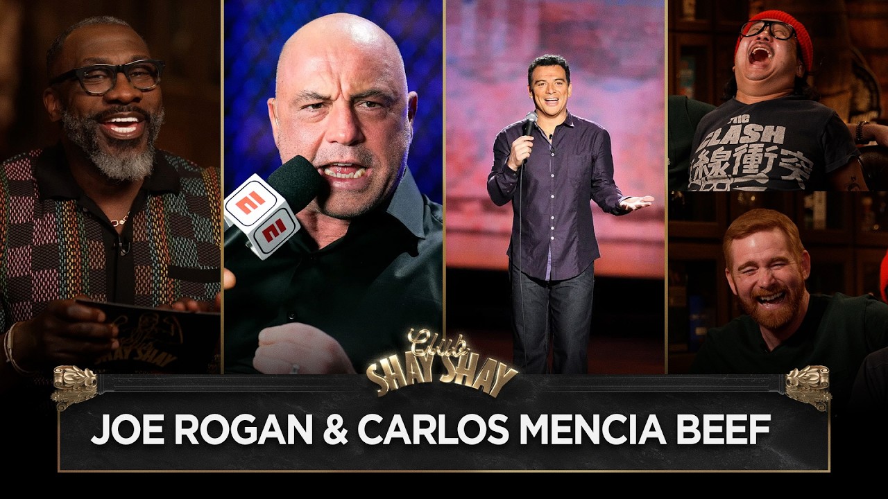 Joe Rogan & Carlos Mencia's Secret Pool Hall Fight From Bobby Lee & Andrew Santino From Bad Friends