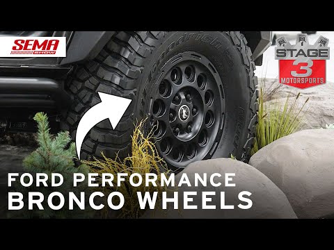 NEW Bronco Wheels from Ford Performance at SEMA 2022