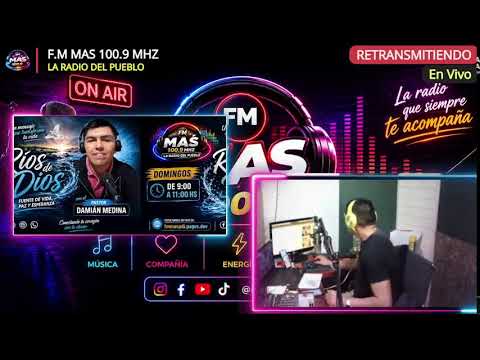 F.M MAS 100.9 Mhz. En Vivo