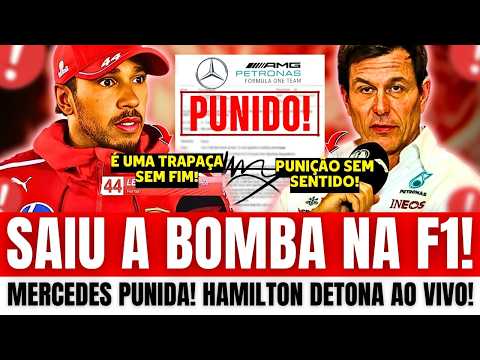 Lewis Hamilton HUMILHA AO VIVO na Ferrari | Max Verstappen DETONA na Red Bull | Kimi PUNIDO
