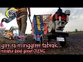 GIRR RA MINGGER TABRAK Versi Miniatur Diesel Genset OLENG