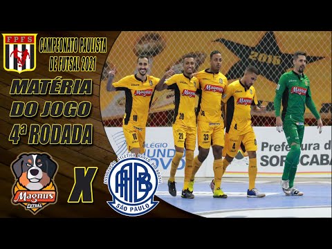 Magnus X A.A.B.B. | Matéria do Jogo | 4ª Rodada | Campeonato Paulista de Futsal 2021 (05/07/2021)