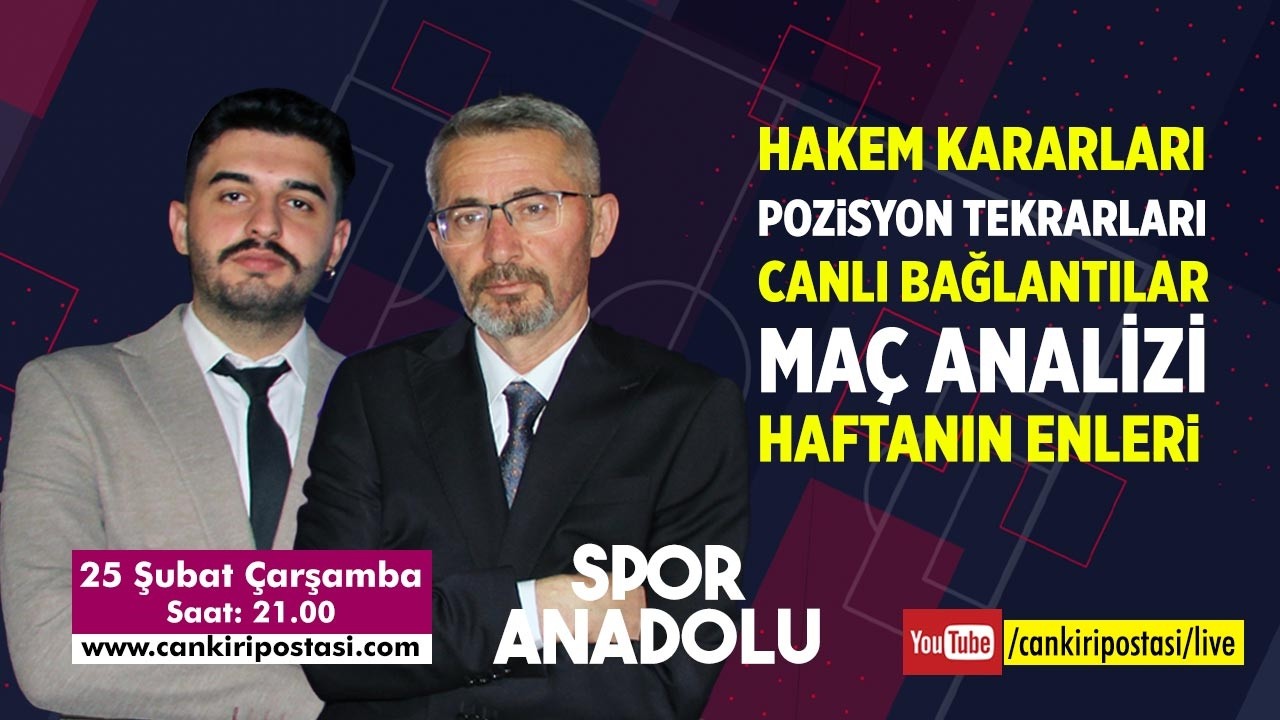 Spor Anadolu | 17. Bölüm | CANLI