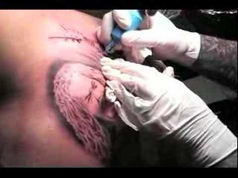 Masterz Of Mayhem  PsYcHo MikE Tattoo'd By Ron Antonick