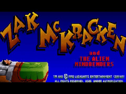 Zak McKracken and the Alien Mindbenders (Pc/Dos) Walkthrough No Commentary