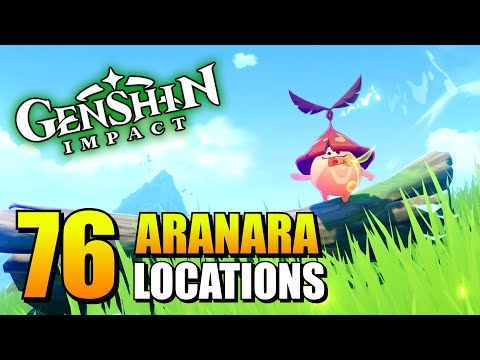 Genshin Impact - All 76 Aranara Locations (Detailed Guide + Timestamps)