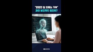 명령한 일 외에는 거부..과연 보안까지 원만히? #shorts