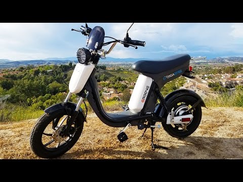 Gigabyke Review: Electric Bicycle "Scooter" eBike! Video