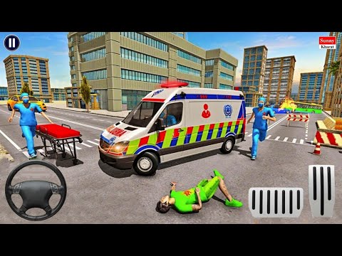 Ambulance Rescue Offroad Driving 3D - Service Emergency Van Simulator - Android GamePlay