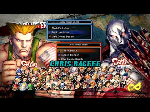 USF4 Ranked: Blue emblem (Guile) vs Angry POONGKO (Seth)