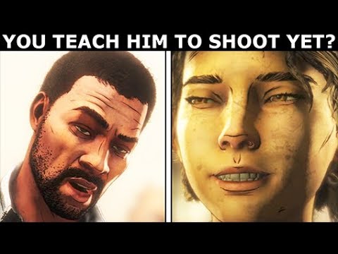Did You Teach AJ To Shoot Yet? - The Walking Dead Final Season 4 Episode 3: Broken Toys