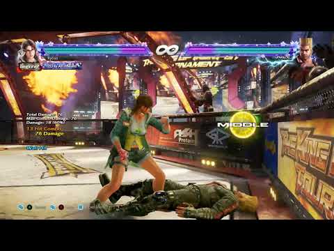 Tekken 7: Julia Coast to Coast Low Parry