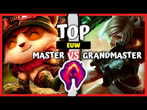 Master Teemo Top vs One Trick GM Riven - EUW Rank Pre S11