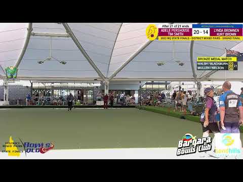 2022 BQ - State District Mixed Pairs Finals