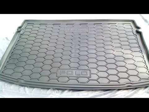 Коврик в багажник Volkswagen Polo с 2018 г. хэтчбек (Avto-gumm)