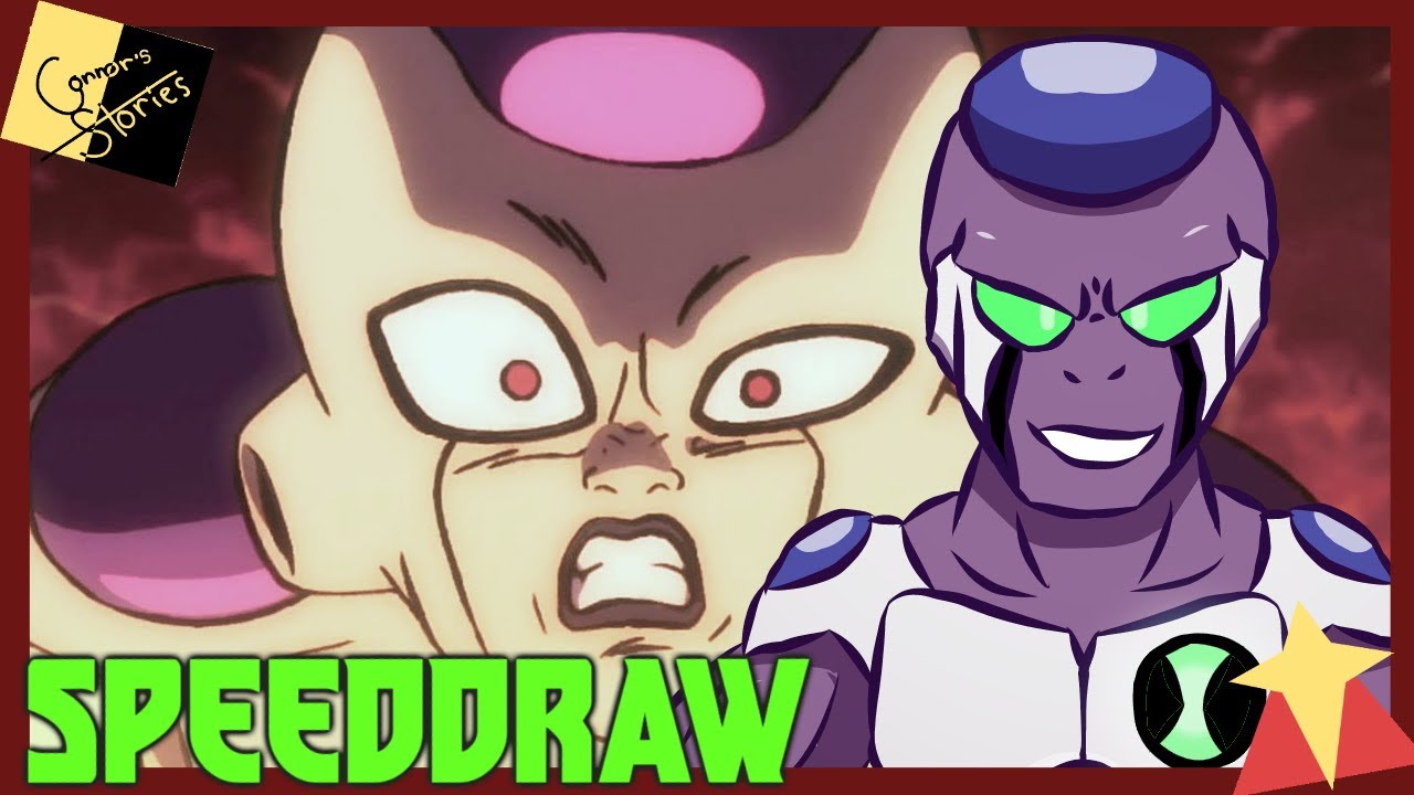 Drawing DRAGON BALL as BEN 10 (Speeddraw)