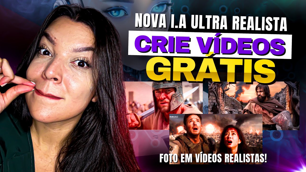 NOVA IA: VÍDEOS CINEMATOGRÁFICOS COM IA DE GRAÇA | MONETIZE E VENDA MUITO COM VÍDEOS REALISTAS