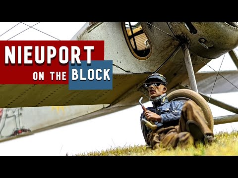 A Pilot, a Pipe And Some (Static) Grass - The NIEUPORT XVII is done!