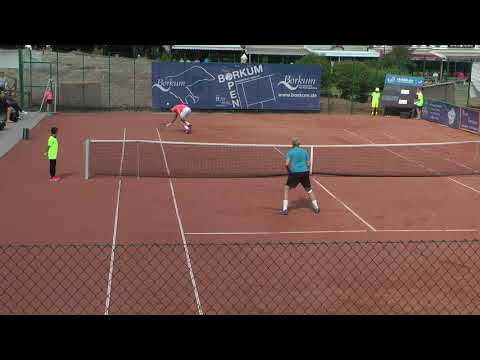 2019 Borkum Open Finale Herren A Highlightpunkt Florian Barth gegen Christian Hirschmüller