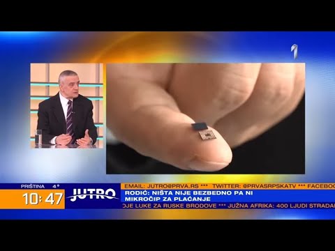 JUTRO - Umesto kartice, mikročip za plaćanje ugrađen u ruku | PRVA