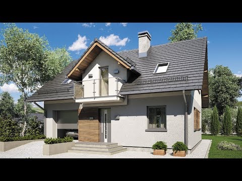 Projekt Domu COMPACT HOUSE III Pracownia Projektowa Studio Atrium