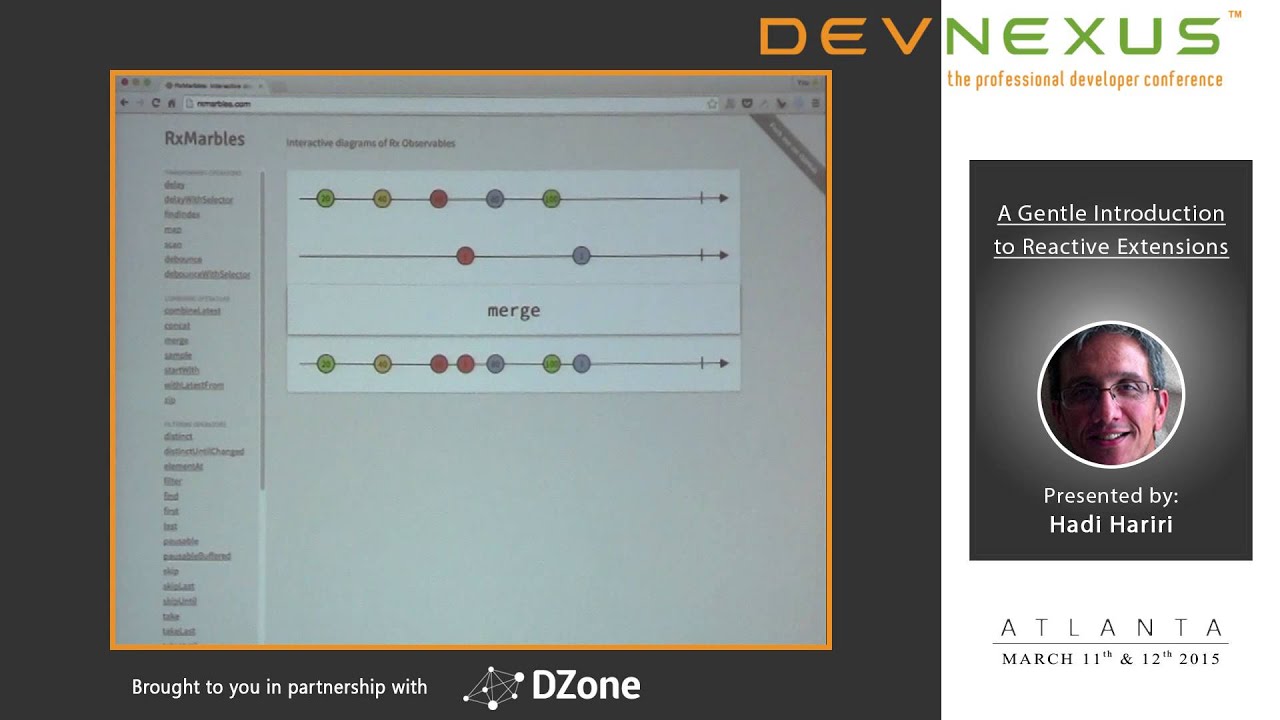 Devnexus 2015 - Gentle Introduction to Reactive Extensions - Hadi Hariri