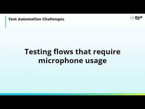 Test Automation for Audio: Solving the Microphone Challenge with MuukTest