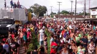 preview picture of video 'Ilha de Mosqueiro - Pa - Carnaval 2014 - Bloco Pirarucu nas Cinzas'