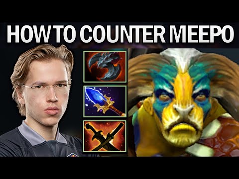 TIME TO COUNTER MEEPO IN PUBS - OG.TOPSON ELDER TITAN - DOTA 2 7.24 GAMEPLAY