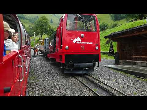🇨🇭Eine Fahrt mit der Brienz Rothorn Bahn 2019
