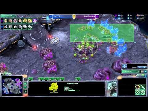 Starcraft 2 Scarlett vs Top ZvT Game 3